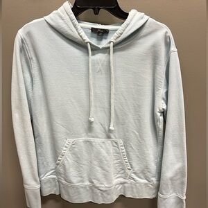 J. Crew Factory Soft Blue Hoodie
